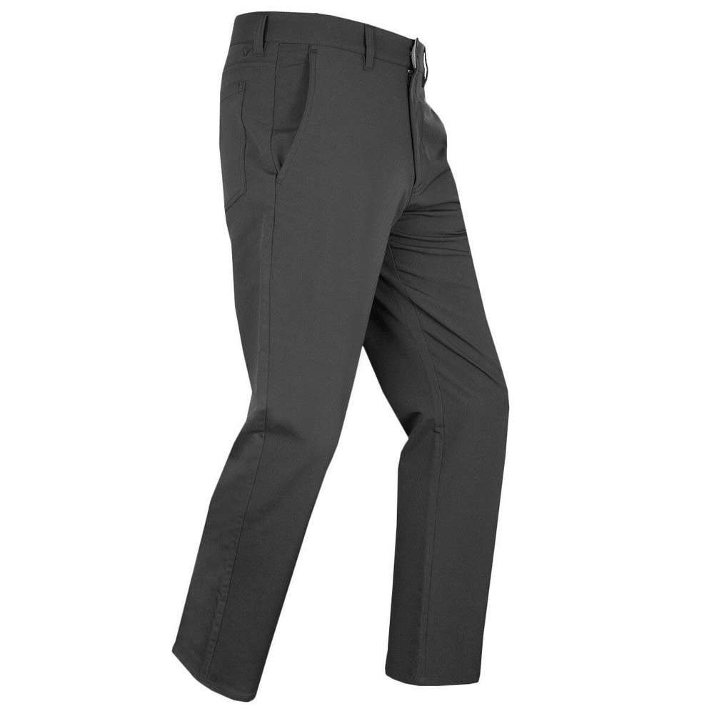Callaway‎ Golf Pants Mens 34x30 Black Performance Stretch Flat Front Casual